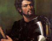 塞巴斯蒂亚诺 德尔 皮翁博 : Portrait of a Man in Armor